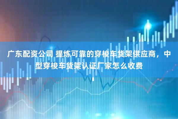 广东配资公司 提炼可靠的穿梭车货架供应商，中型穿梭车货架认证厂家怎么收费